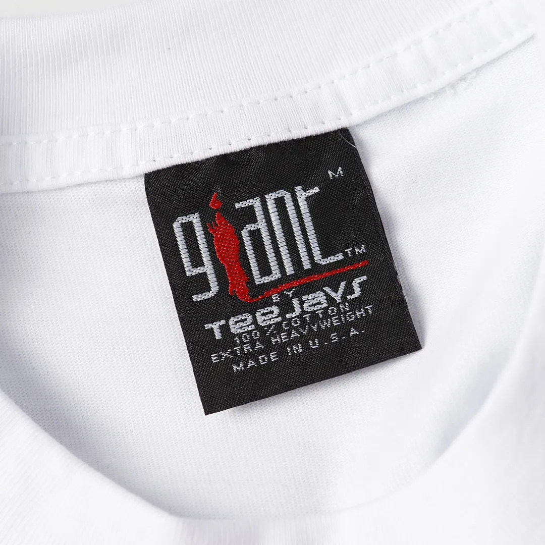 Saint Michael series trendy T craft drawing round neck short sleeves Style number: D3189 P110 Color: White Size: S M L XL